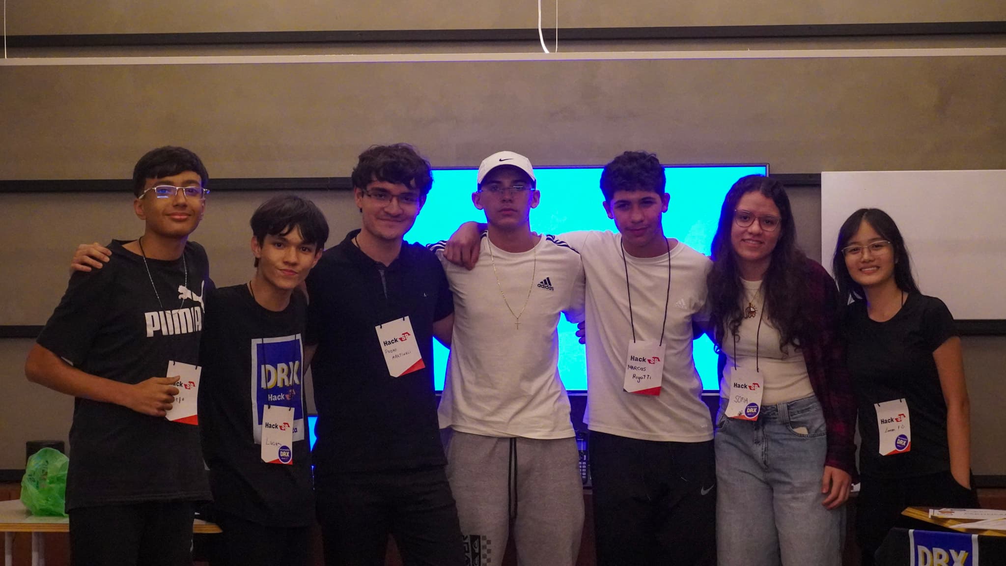 Project built in a hackathon